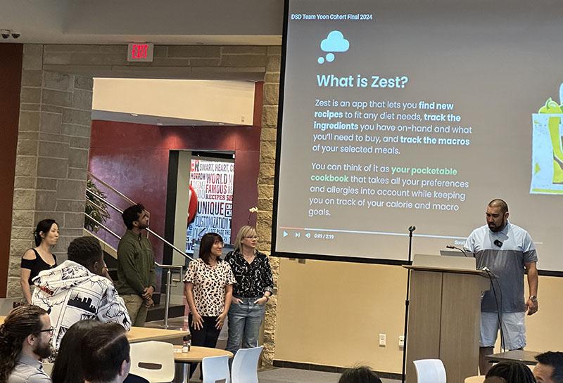 Presenting the Zest Mobile Application at a Dallas Software Developers Group Meetup