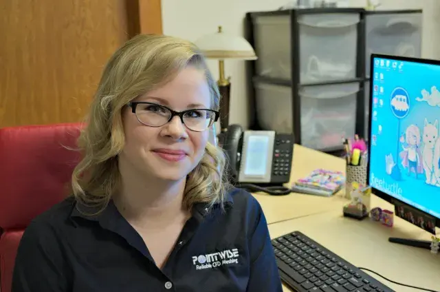 Employee photo of Steph from Another Fine Mesh; the Pointwise blog