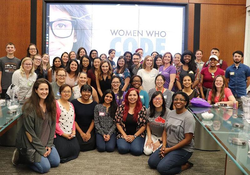 Women Who Code Meetup from 2019
