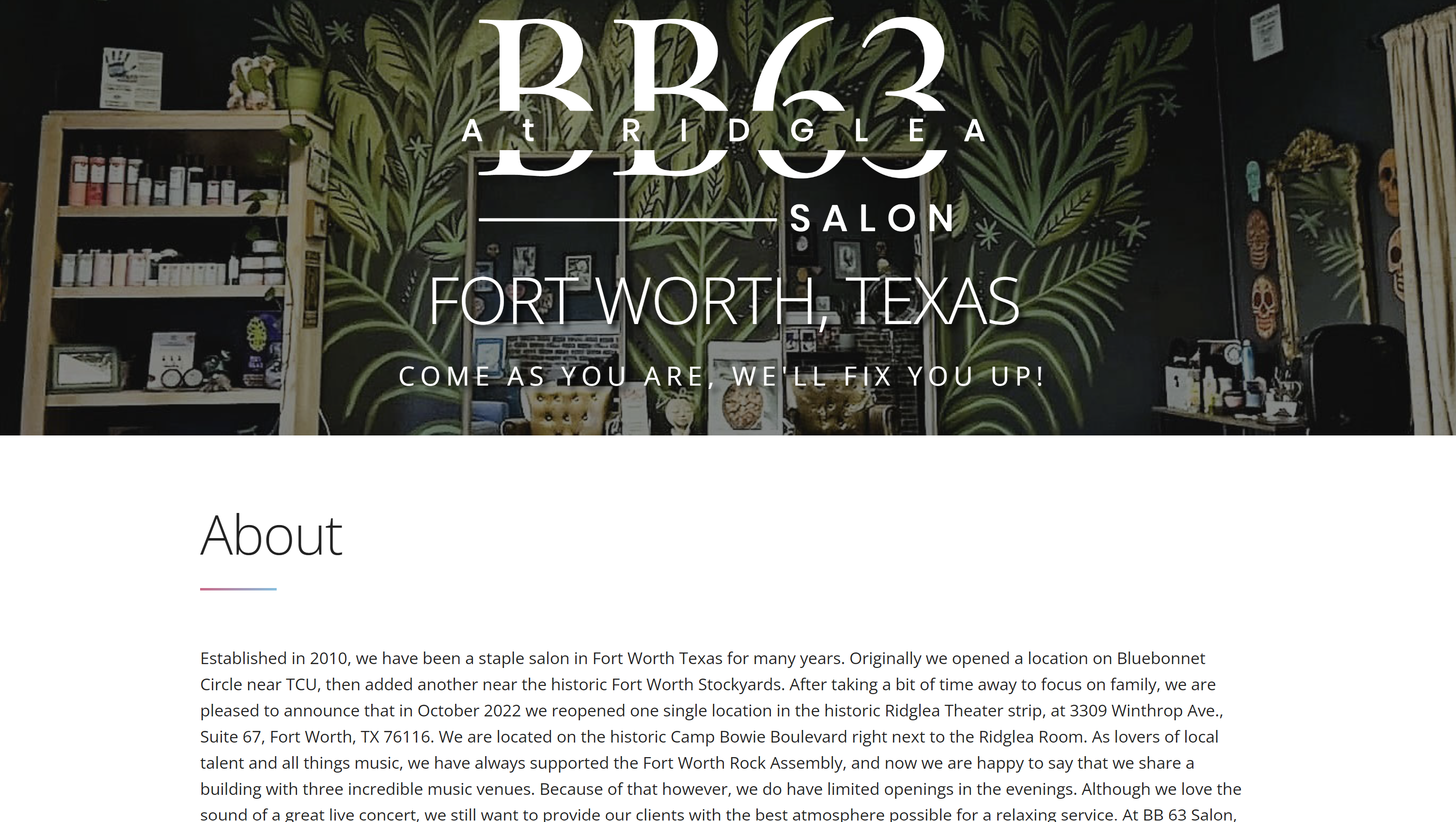 BB63 Salon